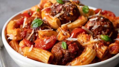 Slow Cooked Chorizo Meatballs